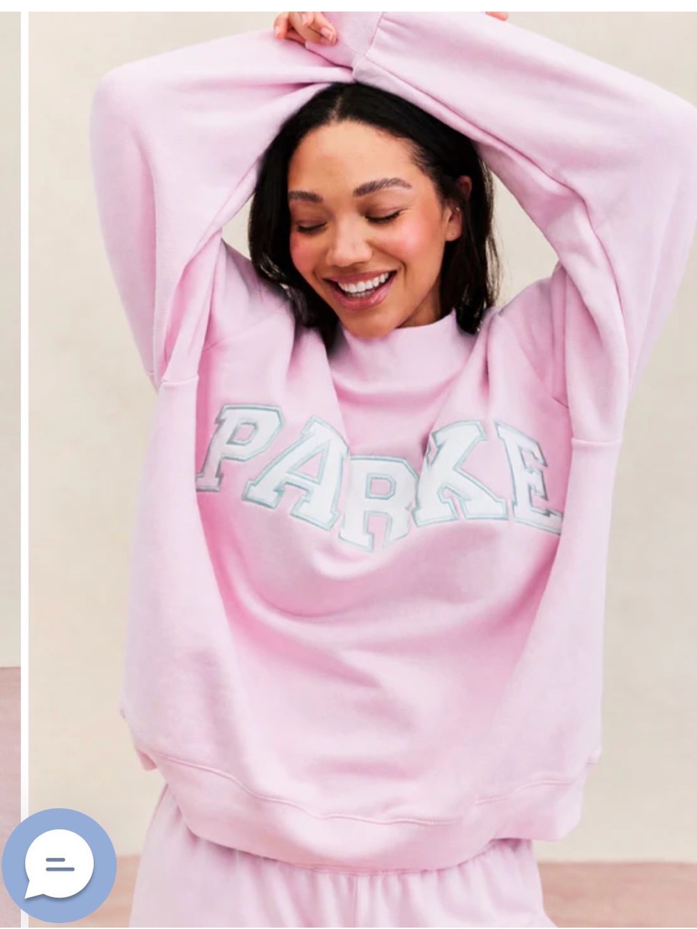 Parke Oversized MockNeck Sweatshirt. Sold out Sprinkle